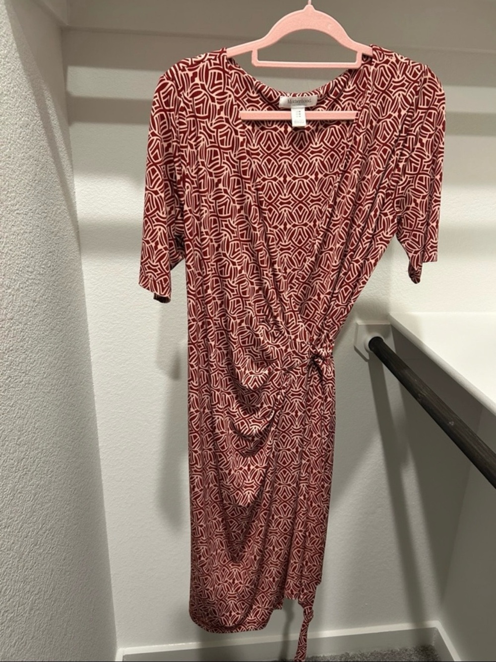 2 Motherhood Maternity Wrap Dresses - Picture 4 of 6